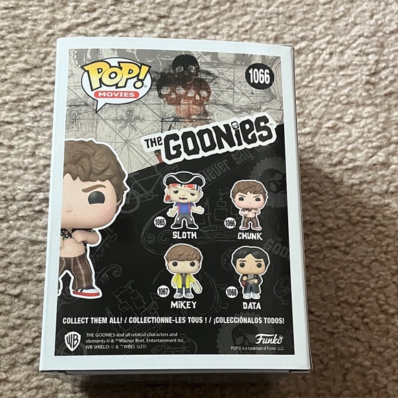Funko Pop! The Goonies Chunk Figure with Brown Hair - Picture 3 of 4